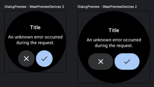 Adaptive dialog behavior in Horologist